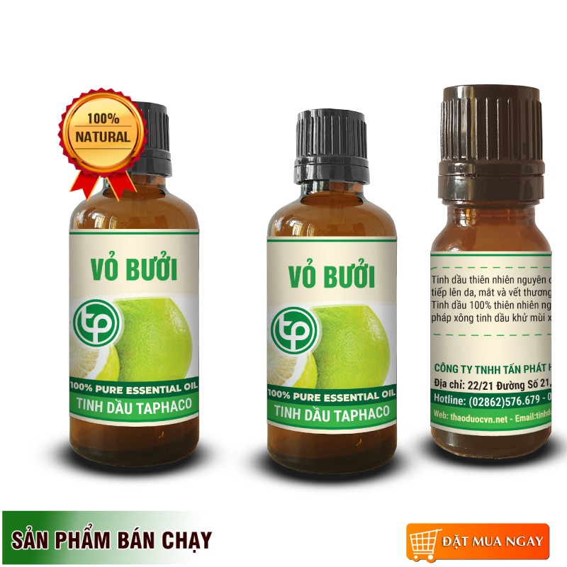 Tinh dầu vỏ bưởi nguyên chất Taphaco