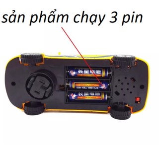 Xe cảnh sát chạy Pin