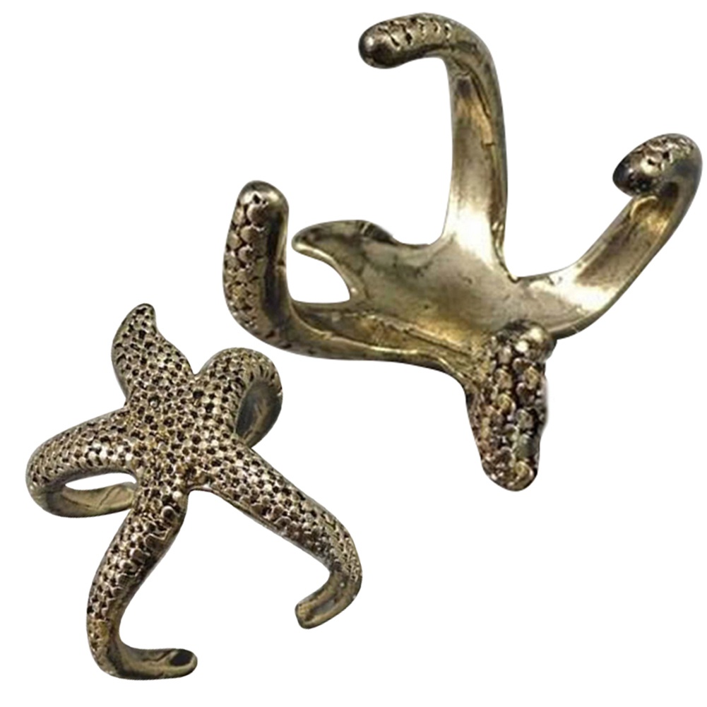 Nhẫn hợp kim hình sao biển cá tính trẻ trung dành cho nữ