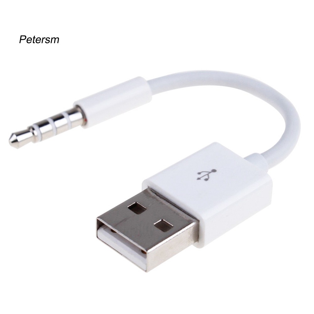 Cáp Sạc Chuyển Đổi Từ Cổng 3.5mm Aux Sang Usb 2.0 Cho Mp4 Trên Xe Hơi