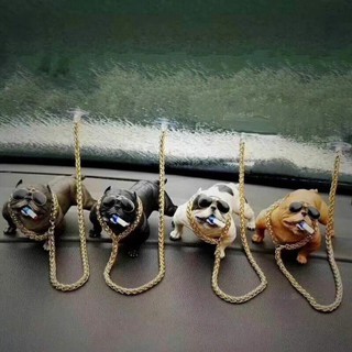 Tượng Chó Pitbull ĐểbTaplo Xe Hơi