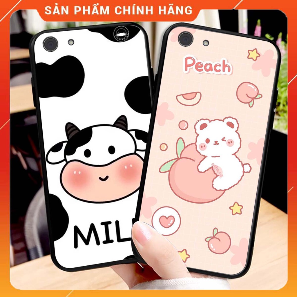 Ốp lưng Vivo Y53 / Y55 in hình Gấu xinh xắn, Bò sữa đáng yêu,  ĐẸP -  RẺ - XINH - ĐỘC ĐÁO