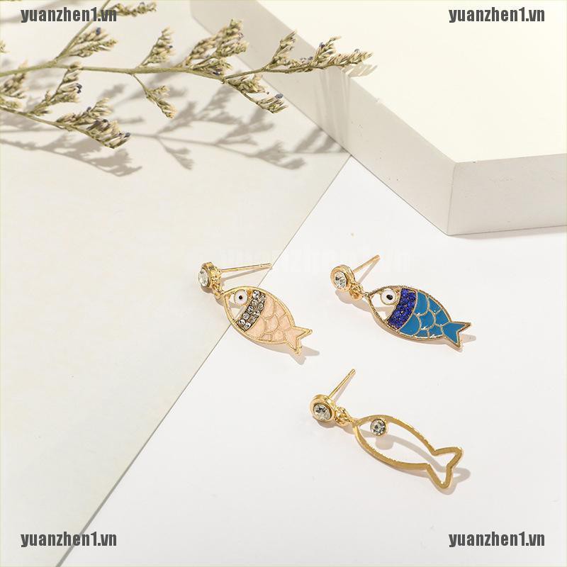 Set 3 Khuyên Tai Phong Cách Bohemian Thời Trang Cho Nữ YUANZHEN1