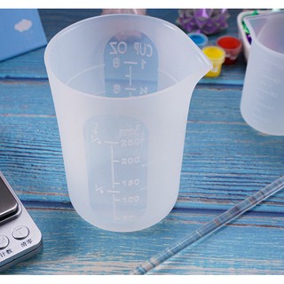 Cốc Silicon 100ml/250ml Làm Thủ Công Handmade DIY