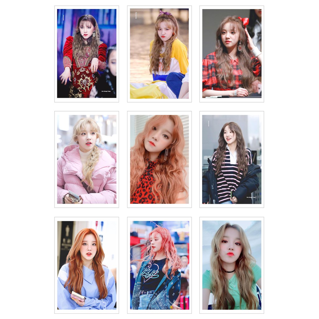 Lomo Card Ảnh (G)I-DLE - SONG YUQI ( TỐNG VŨ KỲ) gồm 54 ảnh