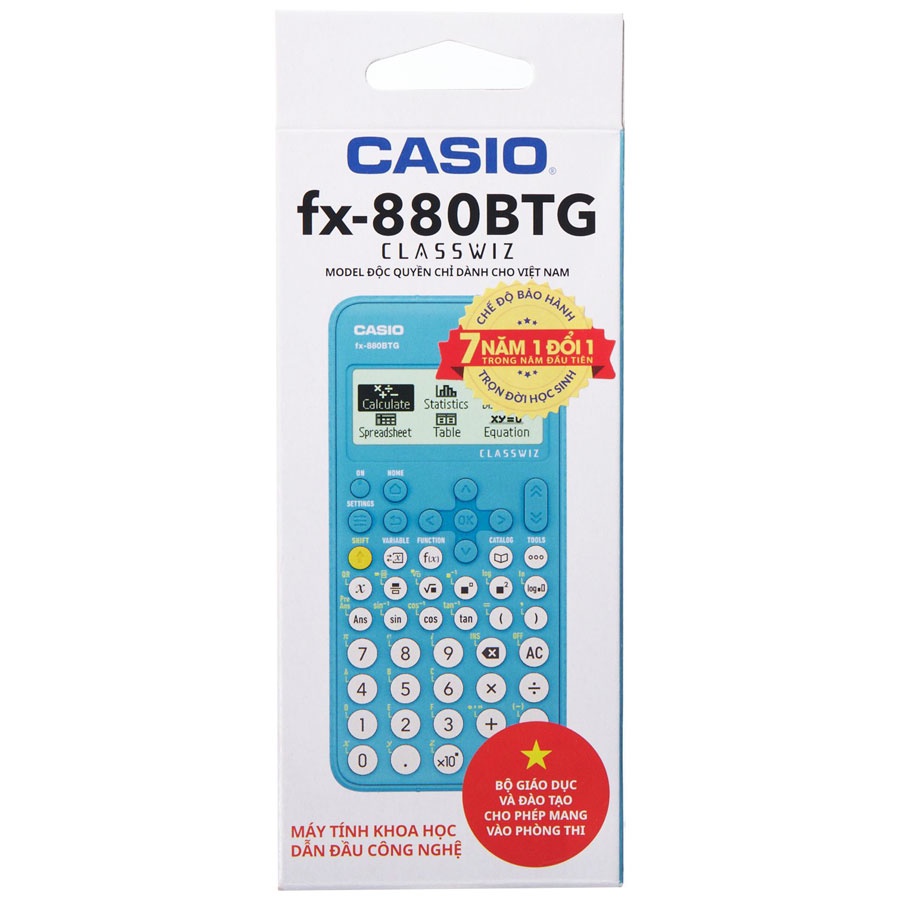 Máy Tính Học Sinh CASIO FX-880BTG