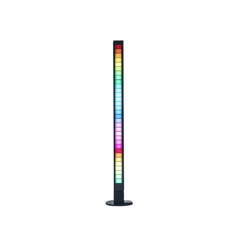 WU Voice Activated Pickup Rhythm Light Creative Colorful Lantern Tube Sound Control Atmosphere Lamp 32 Bit Music LED Strip