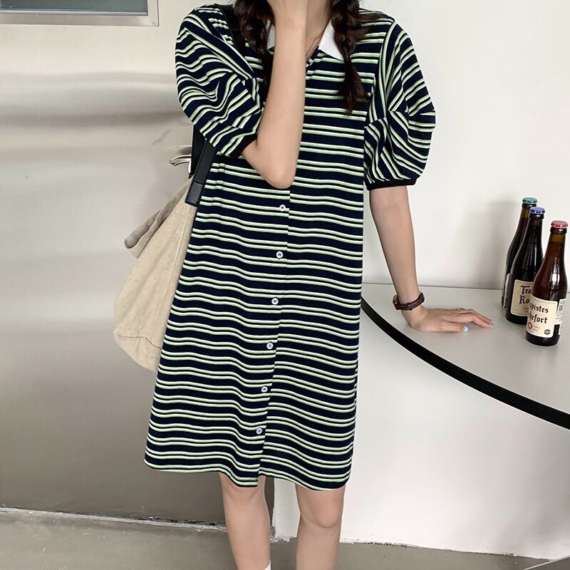 ĐẦM POLO SỌC - L82329