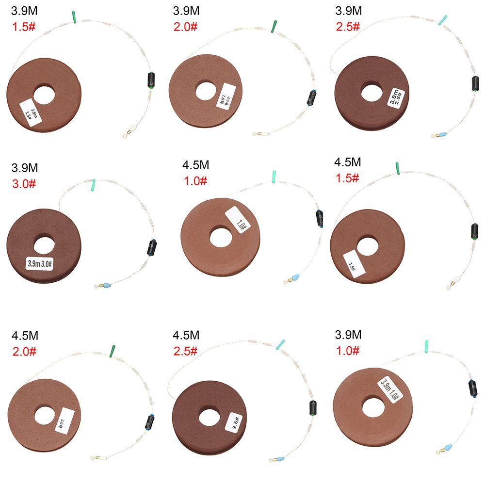 MUVAKO 1 Cuộn Dây Câu Cá Vô Hình 3D 3.9 / 4.5 / 5.4M