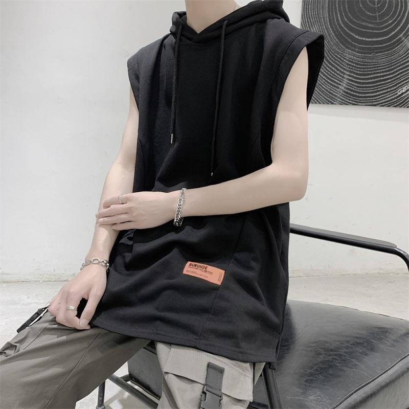 Áo Hoodie Thể Thao Không Tay Dáng Rộng Cỡ Lớn Thời Trang Dành Cho Nam | BigBuy360 - bigbuy360.vn
