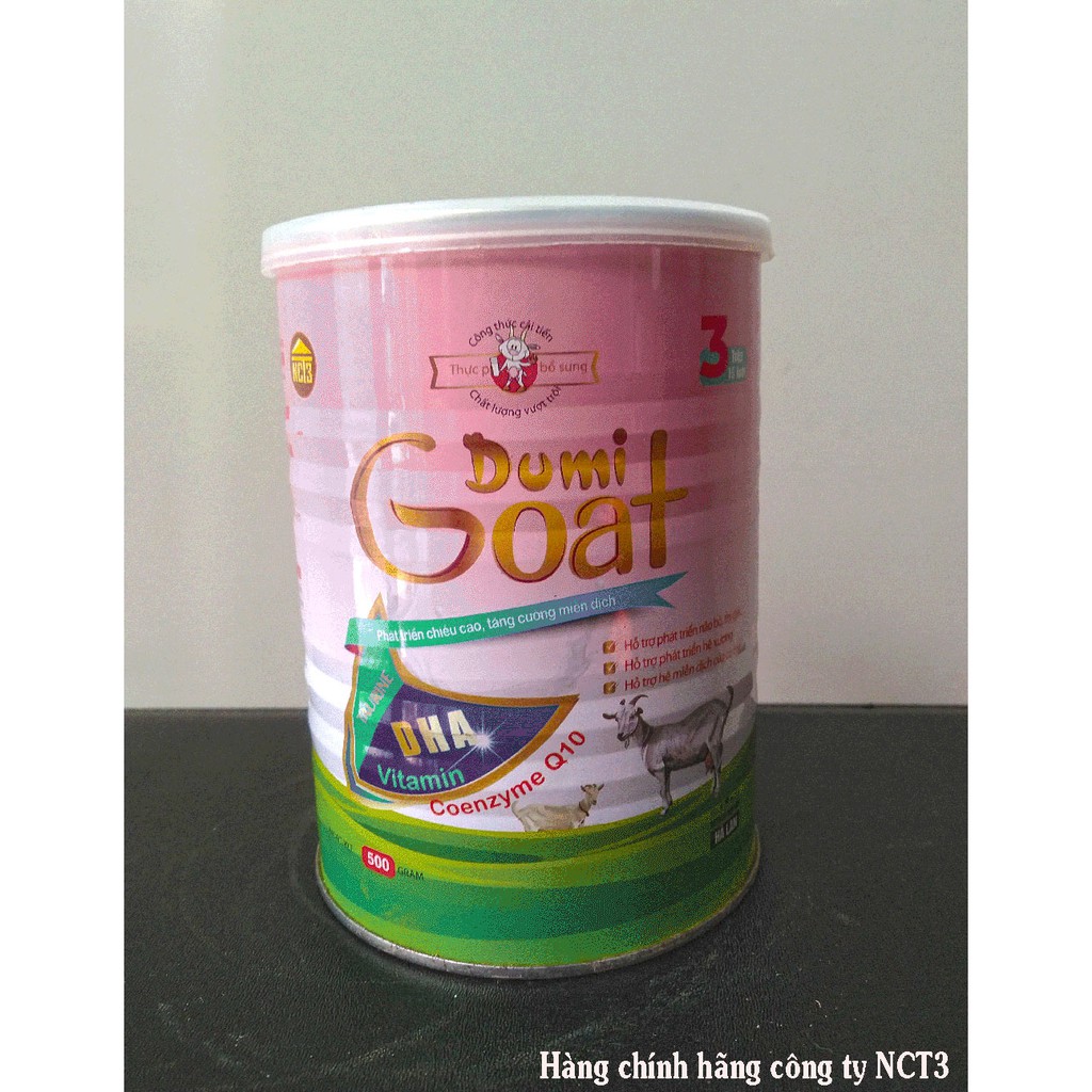 Sữa Dê Cho trẻ Trên 15 tuổi Dumi Goat (400g) (Hàng chính hãng công ty NCT3 )