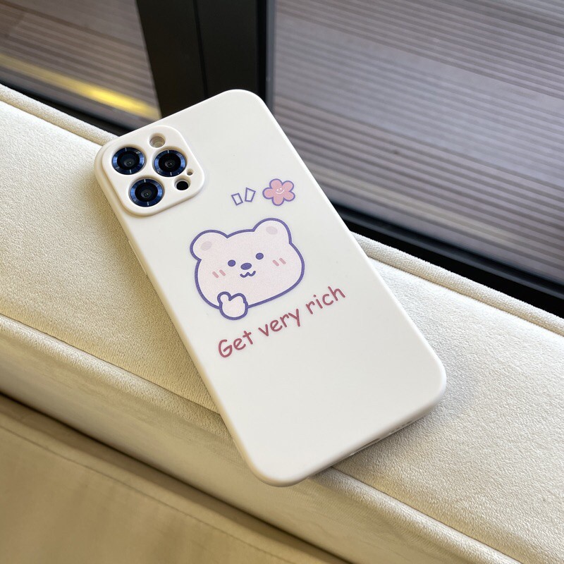 Ốp iphone Gấu Và Mặt Cười cho dòng iphone 12promax/ 12pro/ 11promax/ 11/ Xsmax | BigBuy360 - bigbuy360.vn
