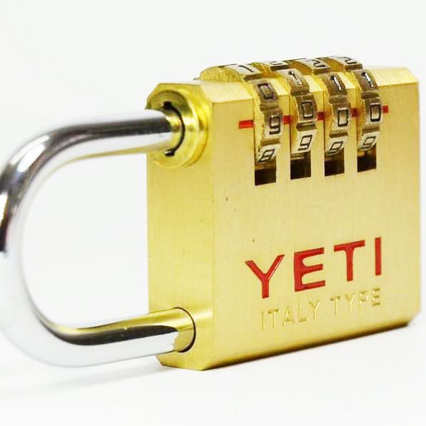 YETI440 - Khóa chống trộm 4 số Yeti chính hãng 40mm