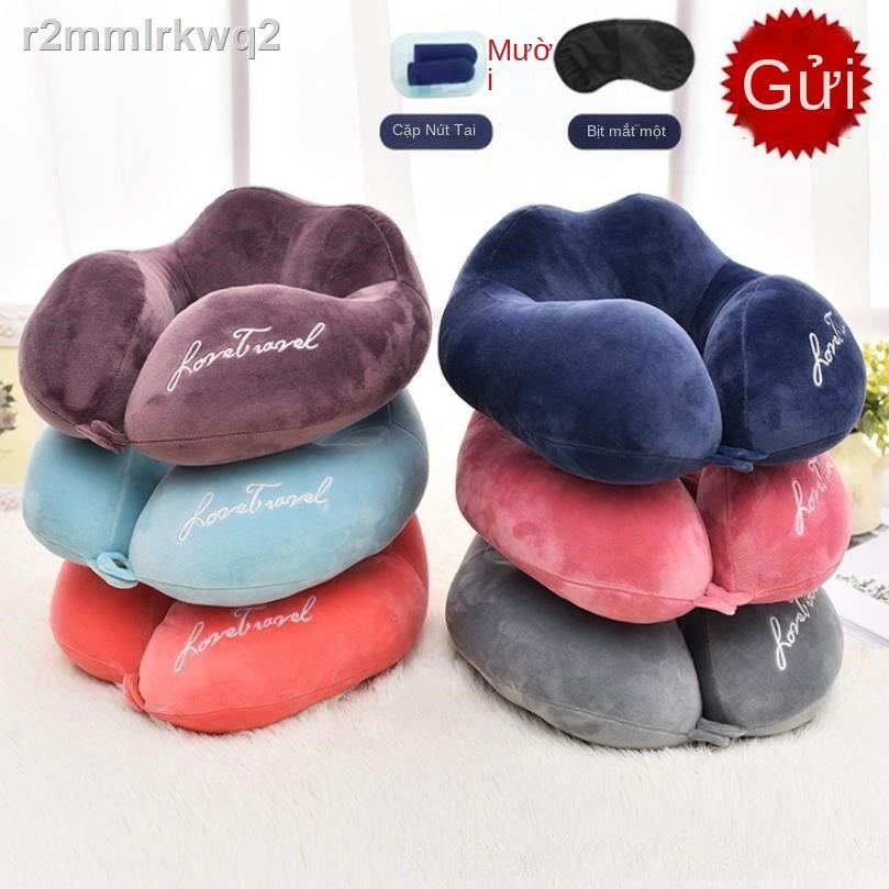 ☌✵Tựa đa năng gối chữ u cột sống cổ vòng ghế cứng massage vai gáy bảo vệ ngủ trưa ô tô thoái hóa đốt