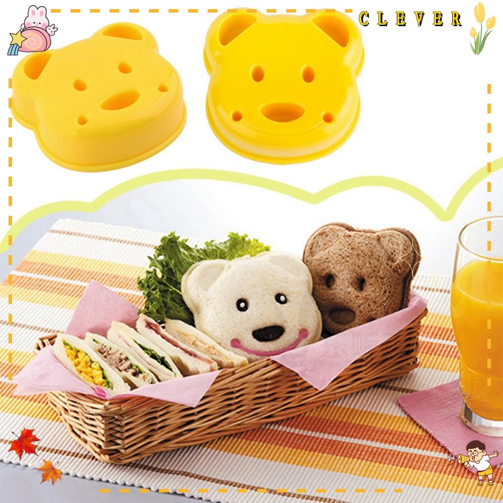 Khuôn nhựa làm bánh hình gấu xinh xắn