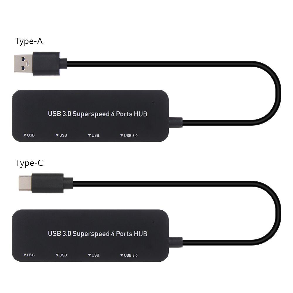 Bộ Hub Type-C USB 3.0 4 Cổng Tốc Độ Cao Cho Laptop