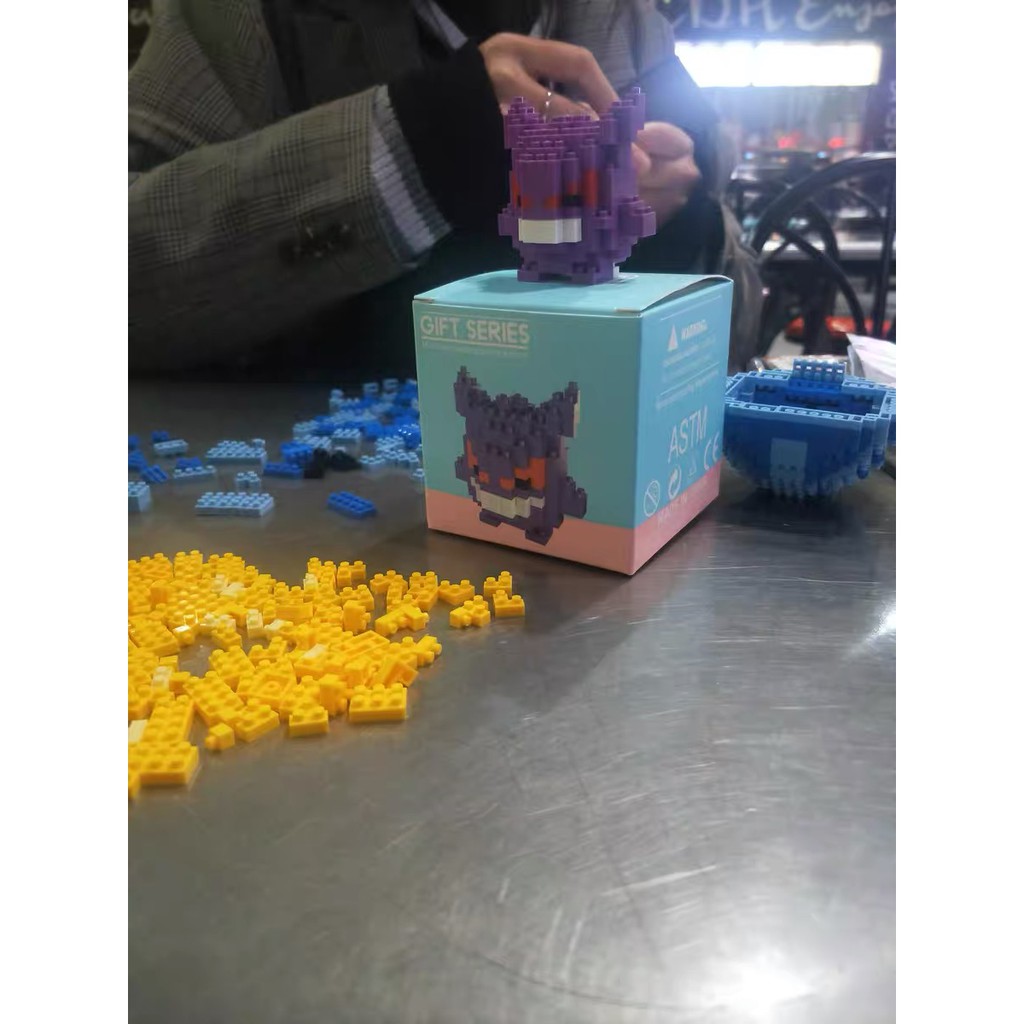 Bộ đồ chơi lắp ráp mô hình Pokemon nhiều chi tiết