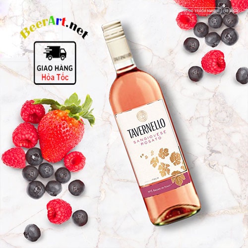 Rượu Vang Hồng Tavernello-Sangiovese Rosato 2021 12%