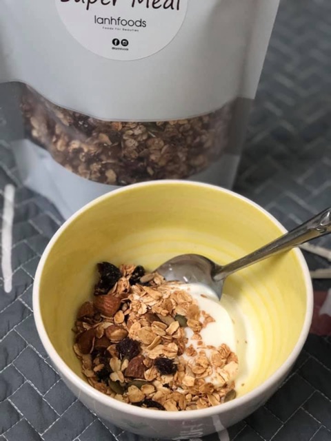Granola Ăn Kiêng Vị Chocolate Không Đường LANHFOODS | BigBuy360 - bigbuy360.vn