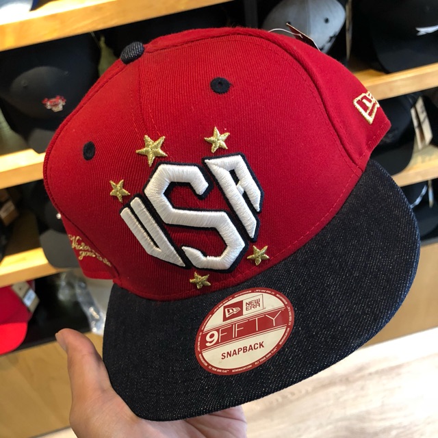 Mũ newera snapback USA auth xịn