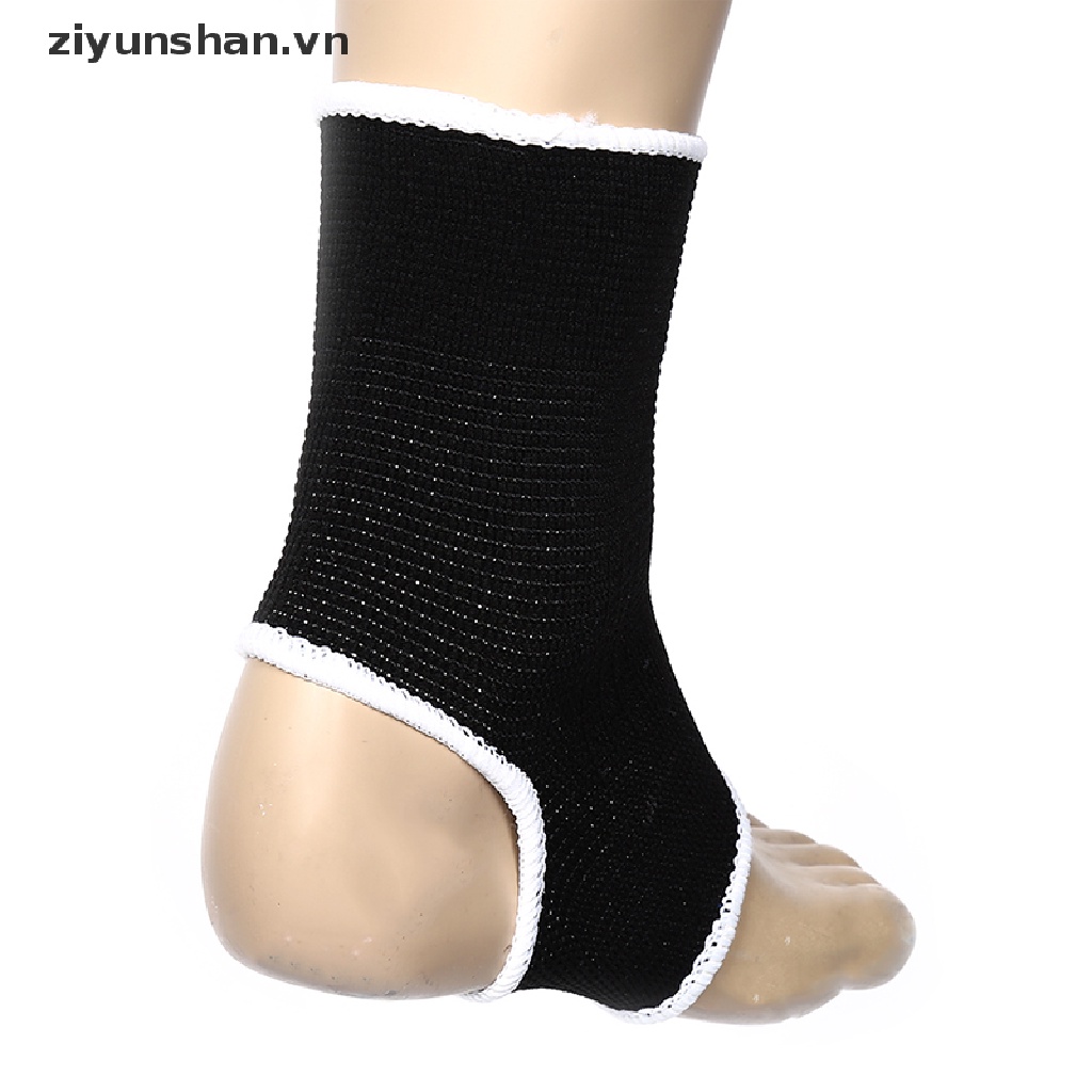 ziyunshan 1pc Ankle Foot Support Sleeve Elastic Sock Wrap Sleeve Bandage Brace Support vn