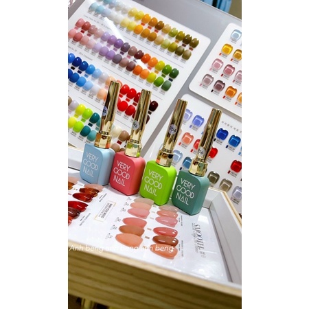 Sét sơn gel verygoodnail 60 màu.dáng chai dài☄️FREESHIP☄️