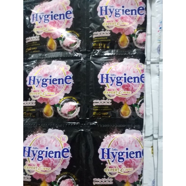 12 Gói Nước xả vải đậm đặc hygiene.( nhiều màu)