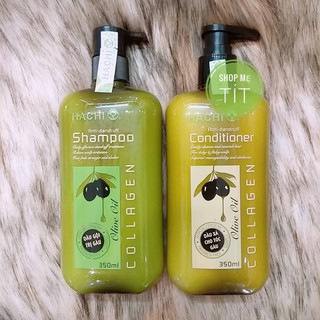 Cặp dầu gội và dầu xả Hachi 350ml