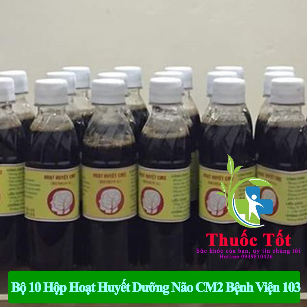 Bộ 10 Hộp Hoạt Huyết Dưỡng Não CM2