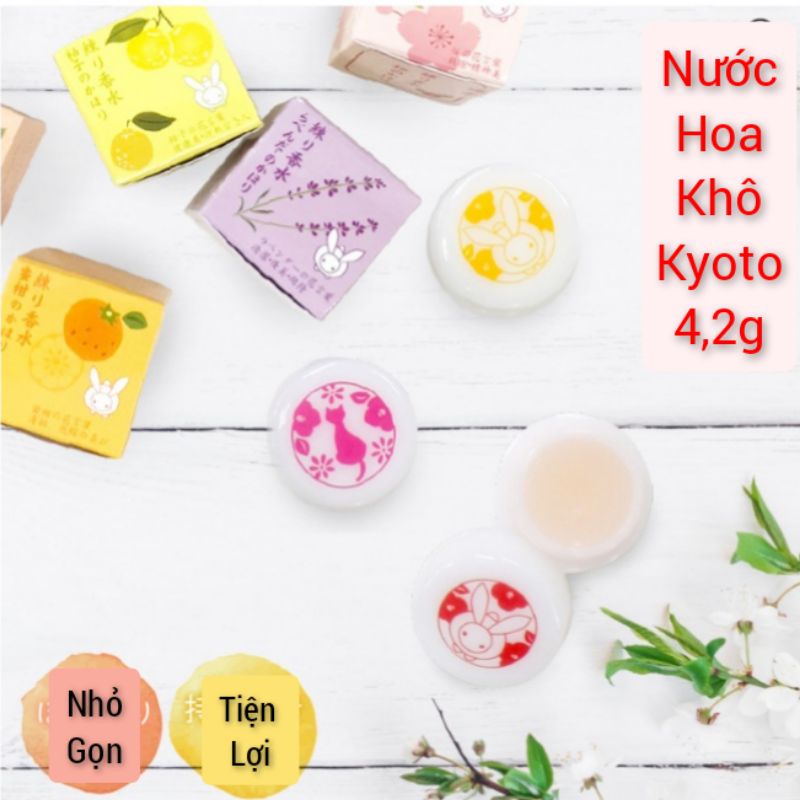 Nước hoa khô Kyoto Nhật Bản 4,2g | Thế Giới Skin Care