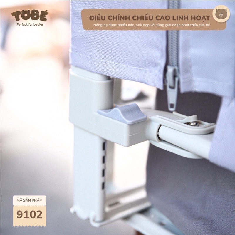 Thanh chắn giường an toàn tuyệt đối cho bé, đủ kích thước 1.6m, 1.8m, 2m, 2m2