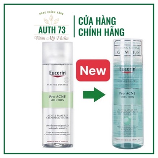 Eucerin tẩy trang cho da mụn - pro acne & make up cleansing water 200ml