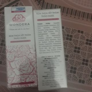 kem thoa vết thâm wondera