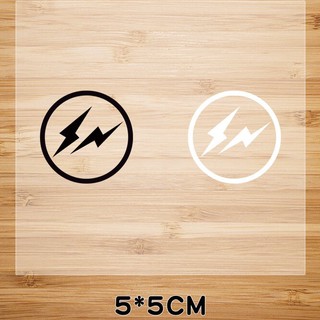 Decal chuyển nhiệt ủi áo - mẫu ''tia sét logo''