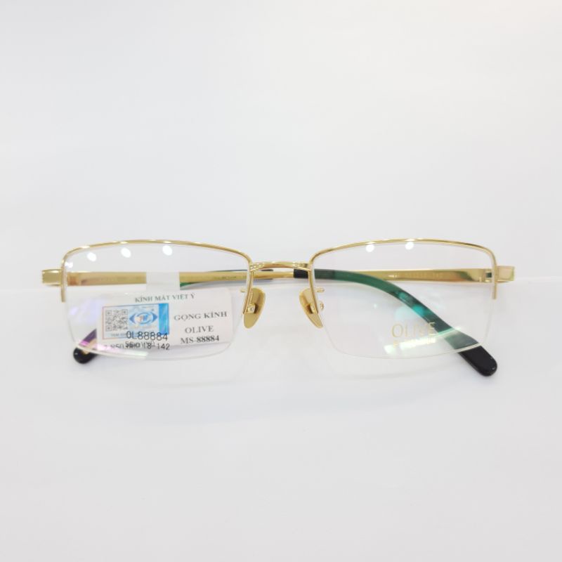 GỌNG KÍNH NHẬT OLIVE MẠ VÀNG 18K - HÀNG CHÍNH HÃNG CÔNG TY TUYẾT HÀ