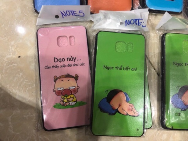 Ốp lưng samsung S7 edge, J5, note 5, note 4 hình dễ thương