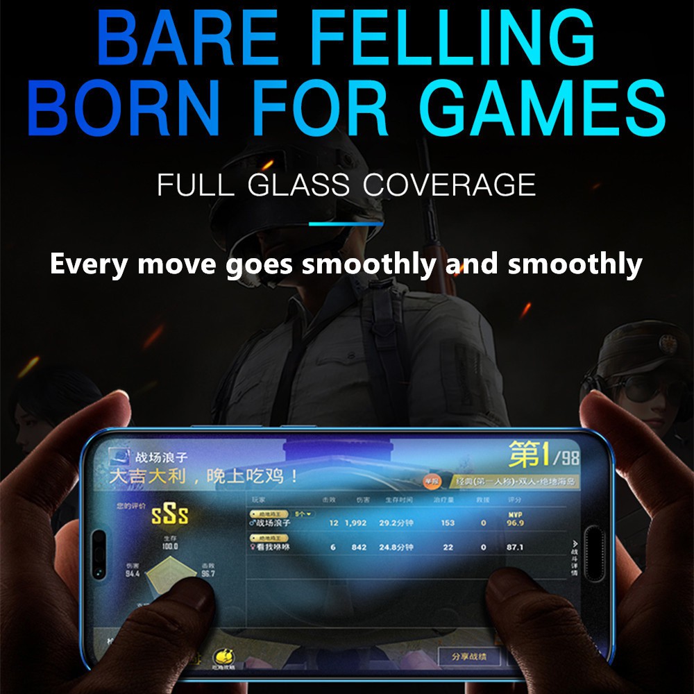 Kính cường lực nhám bảo vệ màn hình cho Xiaomi Redmi S2 8a 6 6A k20 k30 note9s note9 Note 7 6 9 10 5G 10s 8 pro t 8pro 8t 9 9pro 9s