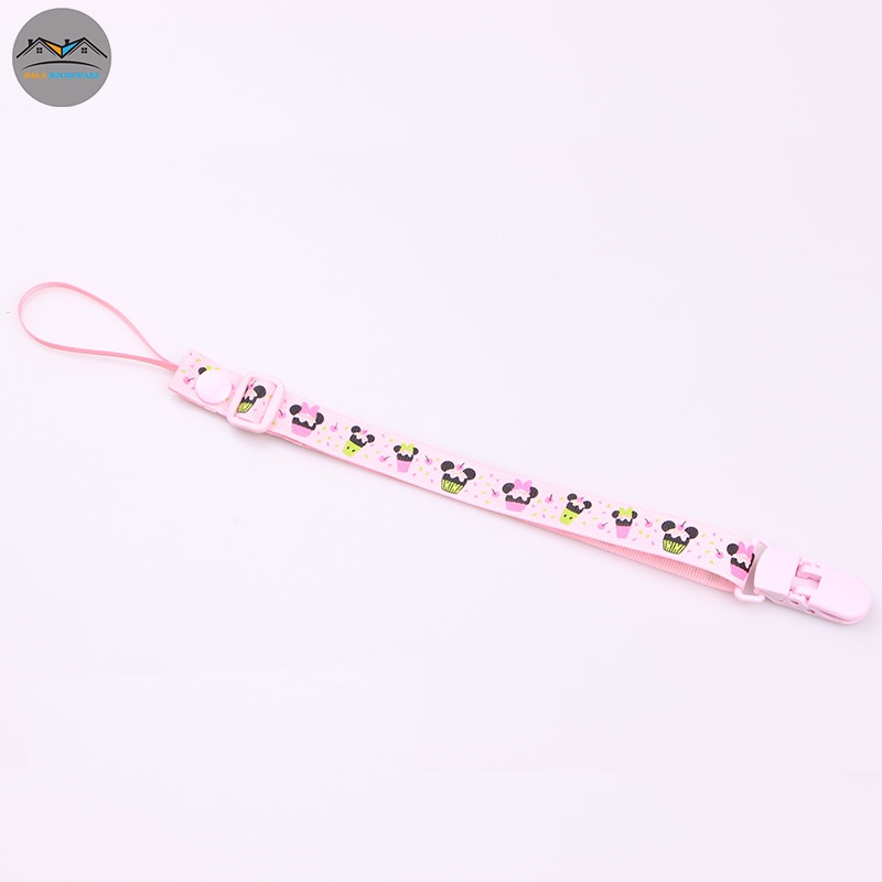 Dây đeo ti giả và nướu ngậm cho bé dài 44cm có thể điều chỉnh được độ dài