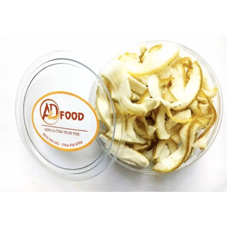 Mức vỏ bưởi sấy dẻo loại 500g