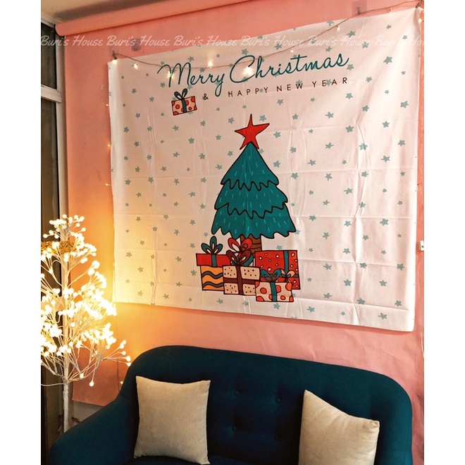 Tranh vải canva Xmas mẫu mới