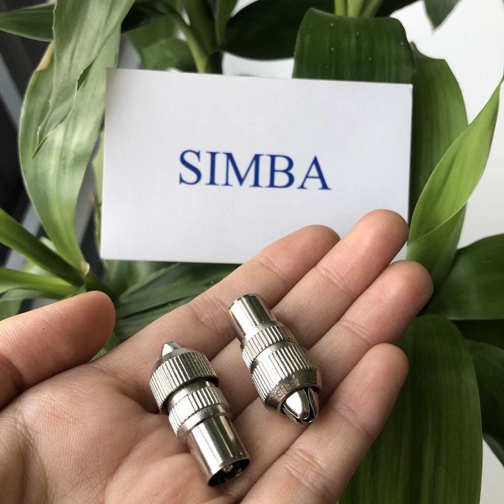 1 Đầu nối GIẮC RẮC CẮM  TV đực thẳng dạng bông sen, SFZ142 | BigBuy360 - bigbuy360.vn