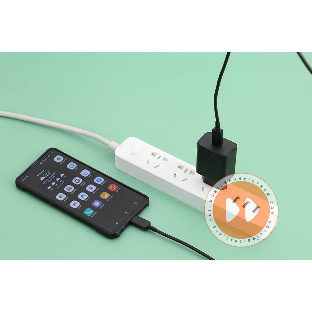 Bộ sạc nhanh SAMSUNG 45W kèm cáp 5A chính hãng, Hỗ trợ sạc siêu nhanh 2.0