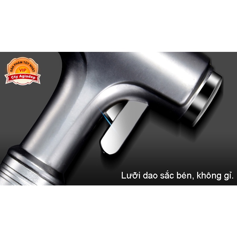 Búa xịn đập kính cứu hộ thoát hiểm xe hơi o tô (Màu bạc)