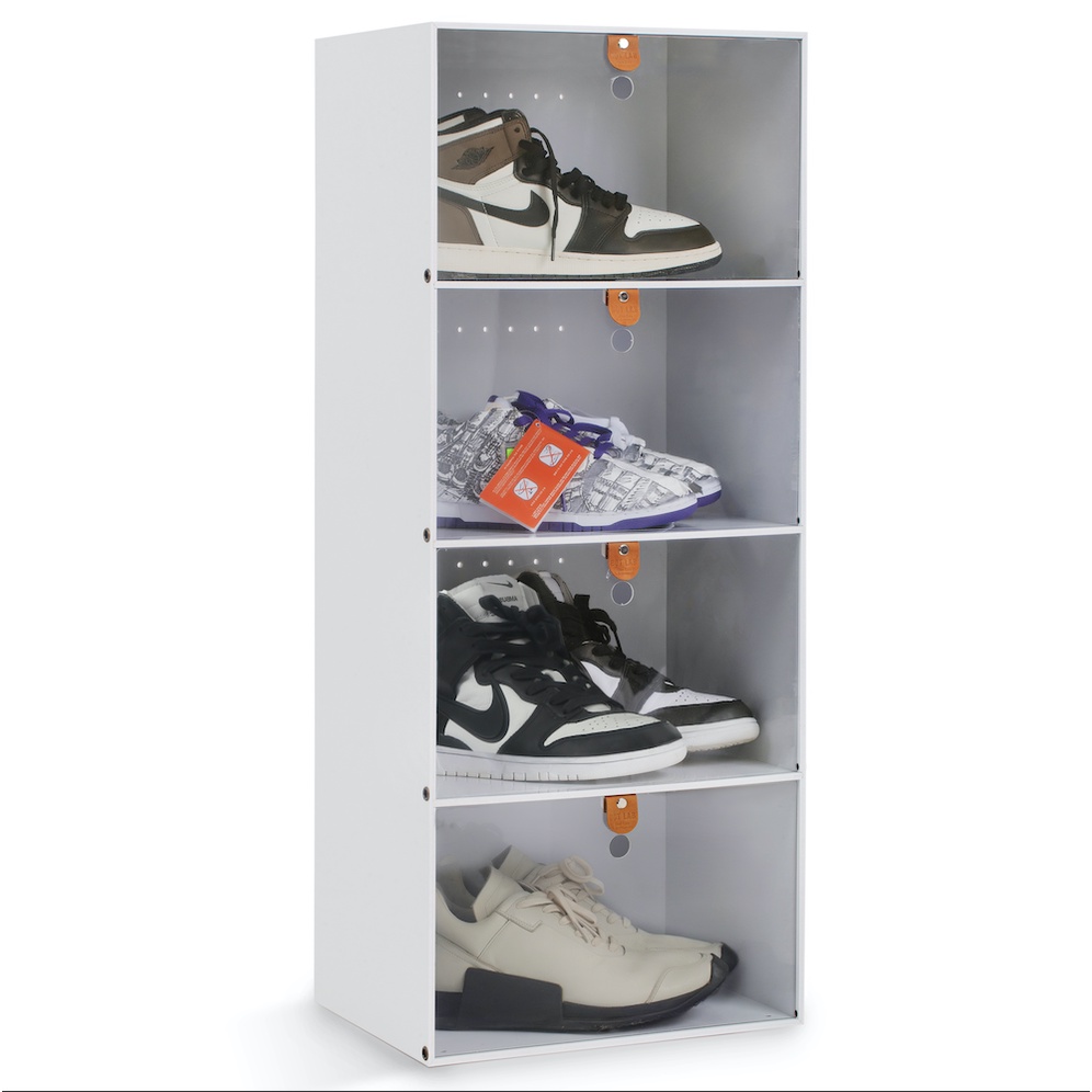 Kệ trưng bày giày 4 ngăn thời trang, tiện ích Bọt Lab SNEAKER SHELF