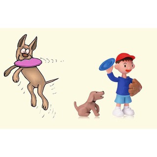 (XẢ NGHỈ BÁN Đĩa Bay Huấn Luyện Cho Chó