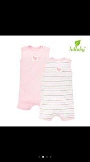 Lullaby sét 2 romper sát nách vai chồm