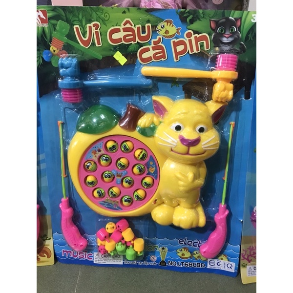 Vỉ câu cá đập chuột Long Thủy Việt Nam ( tặng kèm pin)