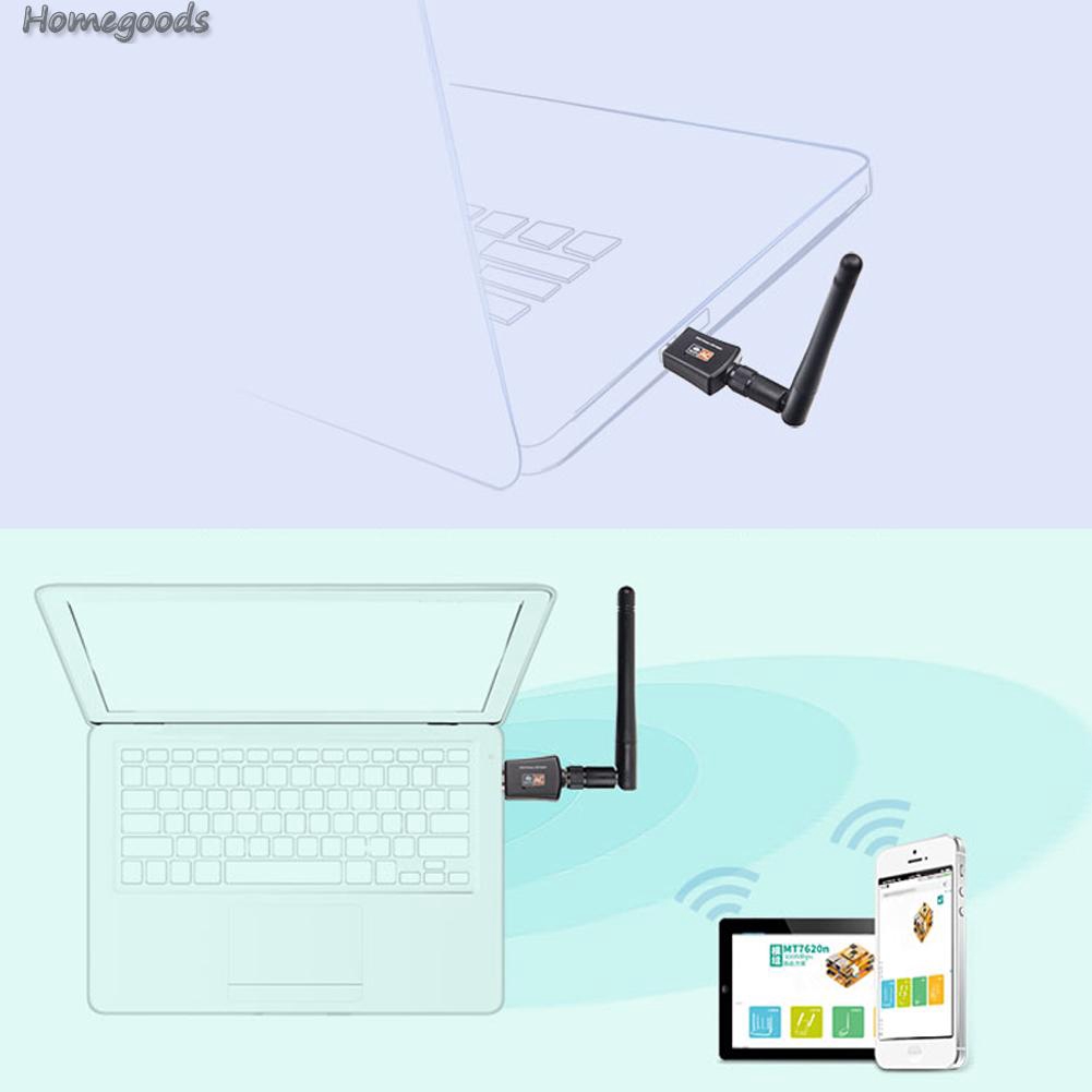 Usb Wifi 600mbps Có Ăng Ten 5ghz