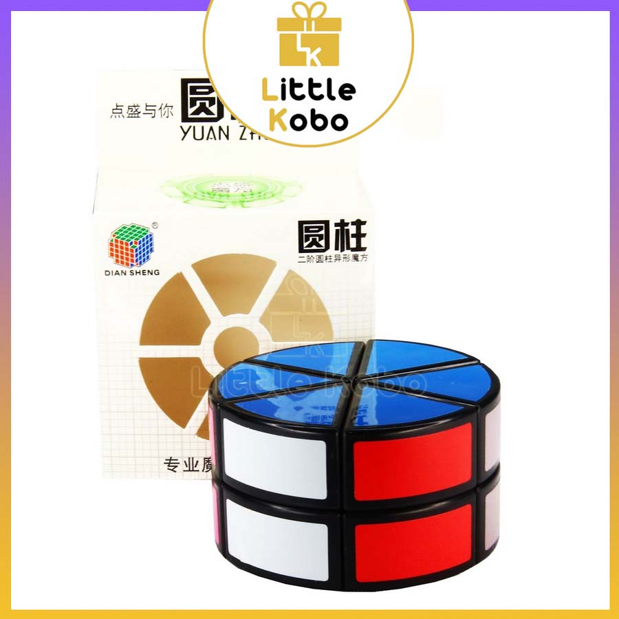 Rubik Biến Thể DianSheng 2-Layer Cheese Wheel Cube 2-Layer Cylinder Cube