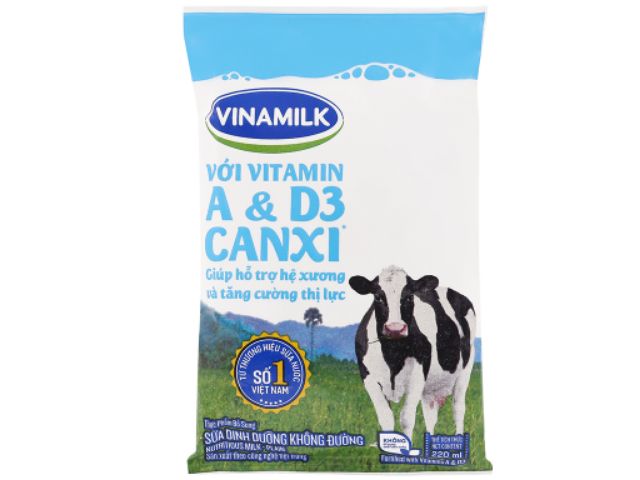 Sữa bịch Vinamilk 220ml